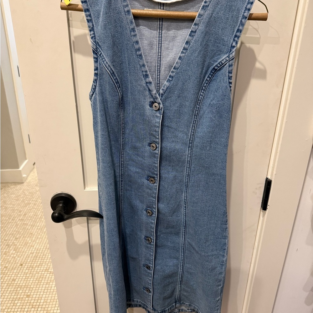 Abercrombie & Fitch Light Blue Denim Shirt